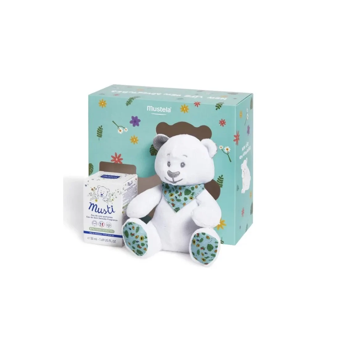 Coffret Mustela Parfum Musti + Doudou Offert
