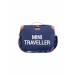 Childhome Valise Enfant Mini Traveller Navy Blanc