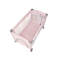 MS Innovaciones Lit Parc Bébé Berceau Home – Rose