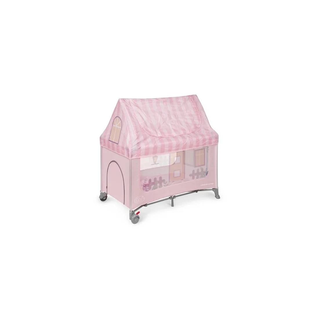 MS Innovaciones Lit Parc Bébé Berceau Home – Rose