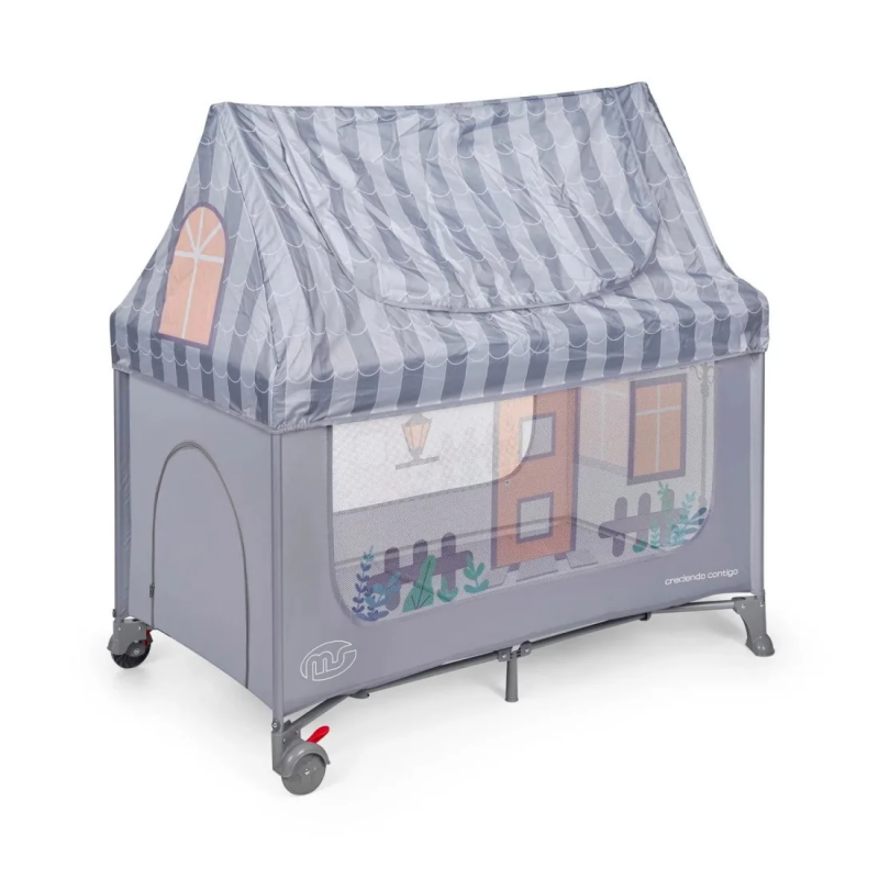 MS Innovaciones Lit Parc Bébé Berceau Home – Bleu