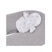 Candide Coussin Multirelax 3en1 - Gris Chiné Lapin