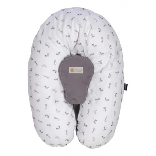 Candide Coussin Multirelax Jersey 3en1 - Coton Lapin Candide Coussin Multirelax Jersey 3en1 - Coton Lapin