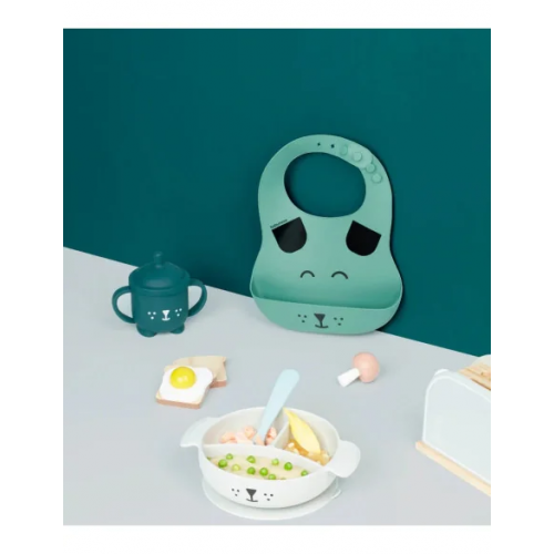Babymoov Kit Repas Bébé LEARN'ISY Dog 15-24 mois (bol silicone + cuillère + bavoir + tasse) Babymoov Kit Repas Bébé LEARN'ISY Dog 15-24 mois (bol silicone + cuillère + bavoir + tasse)