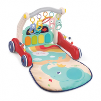 Ludi Tapis Piano & Chariot de Marche 3en1 0m+