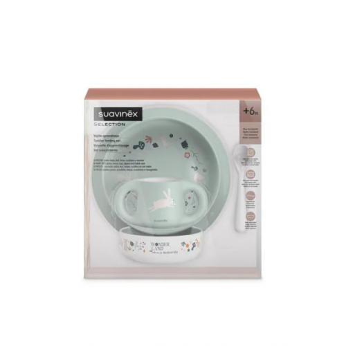 Suavinex Coffret repas Hygge Baby 6m+ Vert Suavinex Coffret repas Hygge Baby 6m+ Vert