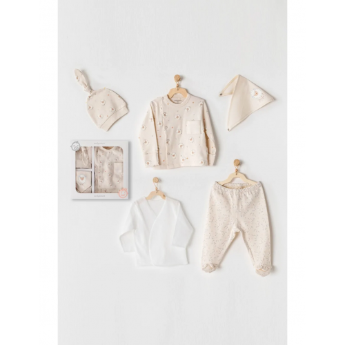 Coffret naissance 100% coton 5 pièces Sheep