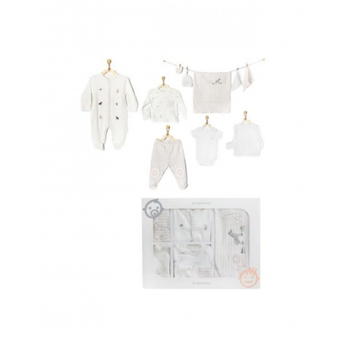 Coffret naissance 100% coton 10 pièces Jungle