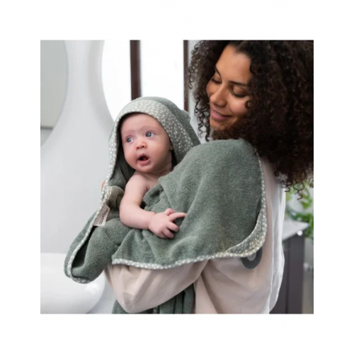 Doomoo Cape De Bain XL Avec Anneau De Dentition Dry'n Play 0 à 6 ans - Vert Doomoo Cape De Bain XL Avec Anneau De Dentition Dry'n Play 0 à 6 ans - Vert