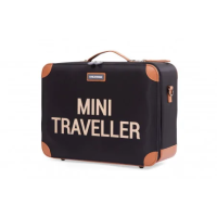 Childhome Valise Enfant Mini Traveller Noir / Or