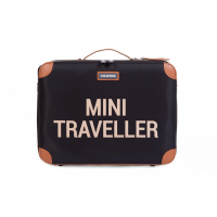 Childhome Valise Enfant Mini Traveller Noir / Or
