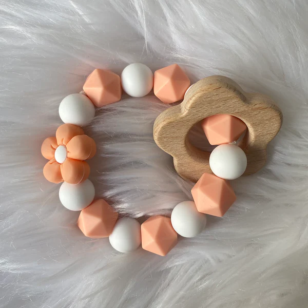 Anneau de dentition - Fleur