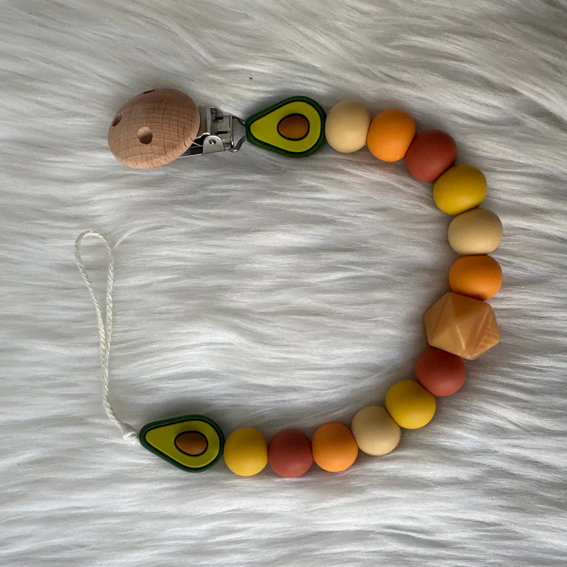 Attache sucette - Avocado