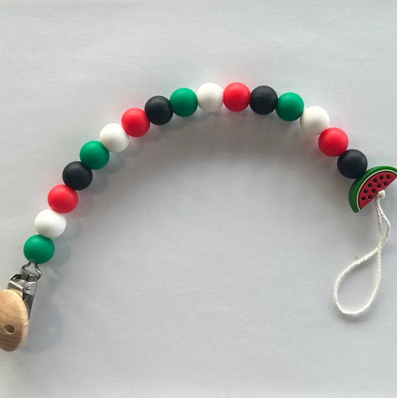 Attache sucette - Pastèque