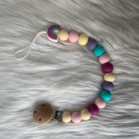 Attache sucette - Rainbow MC