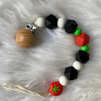 Attache sucette - Tomate