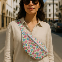 Banane - Fleurs Colorées