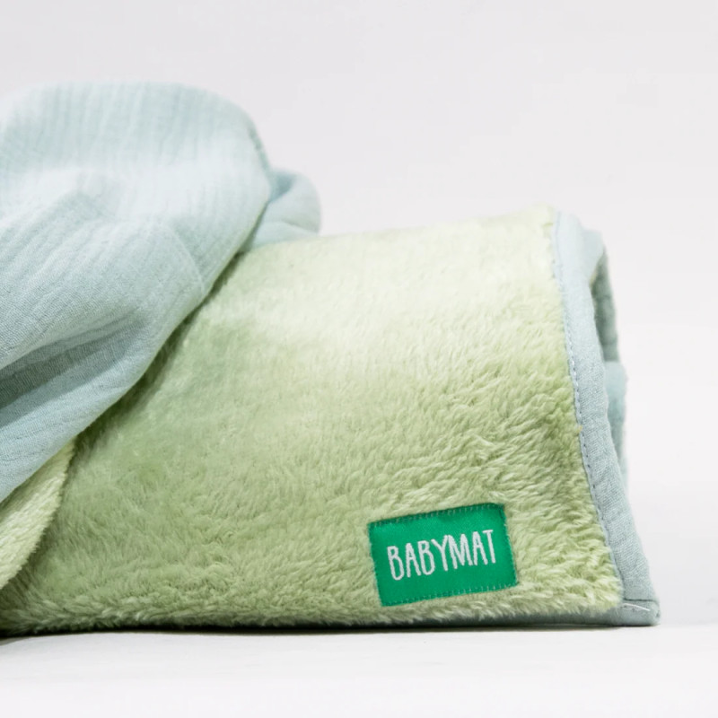 Couverture d'Hiver - Vert x Pistache 