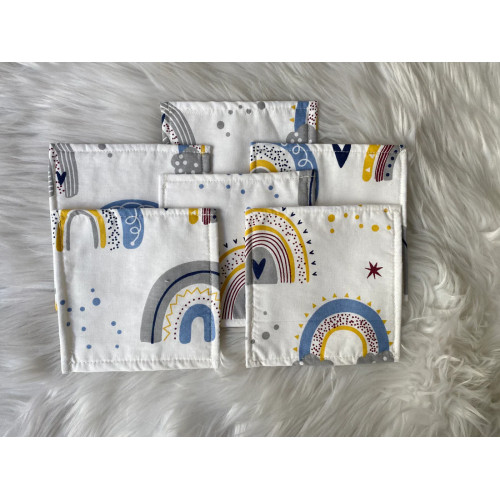 Lingettes - Happiness Bleu Lingettes - Happiness Bleu