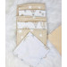 Lingettes - Montgolfière Beige Lingettes - Montgolfière Beige