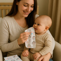 Lingettes - Rainbow Rose 