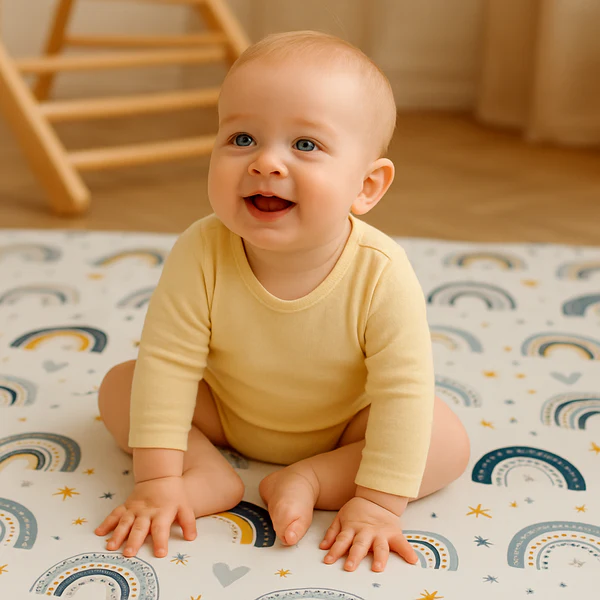 Matelas au sol - Happiness Bleu