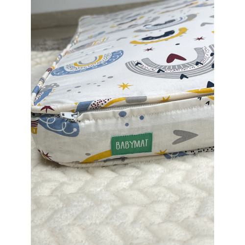 Matelas au sol - Happiness Bleu Matelas au sol - Happiness Bleu