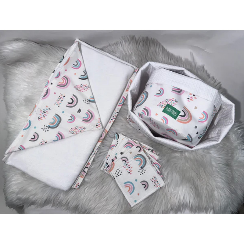 Pack de naissance - Rainbow rose