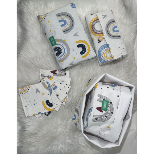Pack Maman Organisée - Happiness Bleu Pack Maman Organisée - Happiness Bleu