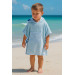 Poncho de plage - Bleu Poncho de plage - Bleu