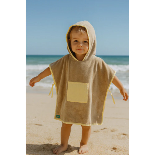 Poncho de plage - Jaune Poncho de plage - Jaune