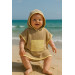 Poncho de plage - Jaune Poncho de plage - Jaune