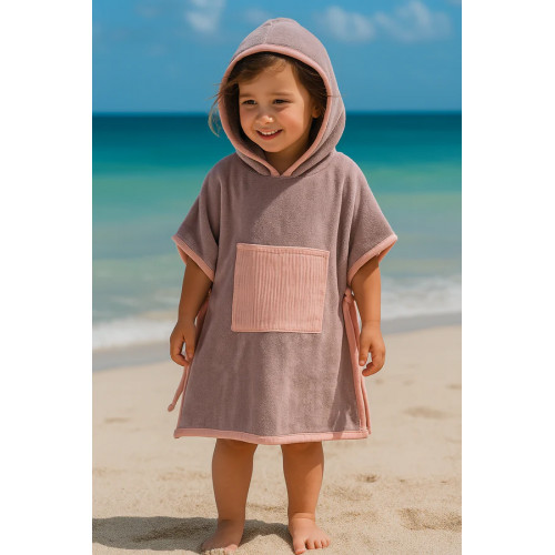 Poncho de plage - pinky Poncho de plage - pinky