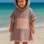 Poncho de plage - pinky