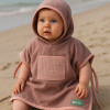 Poncho de plage - pinky