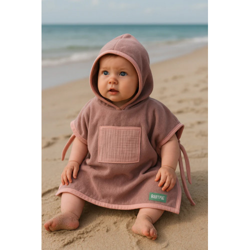 Poncho de plage - pinky Poncho de plage - pinky