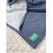Serviette de Bain - Duo Confort Bleu perlé Serviette de Bain - Duo Confort Bleu perlé