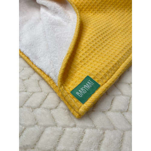 Serviette de Bain - Duo Confort Jaune Serviette de Bain - Duo Confort Jaune