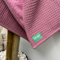 Serviette de Bain - Duo Confort Rose 
