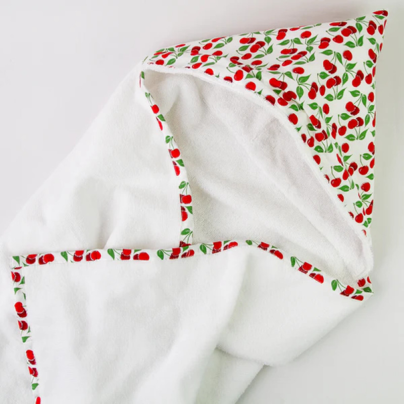 Serviette de Bain - Harmonie - Cerise 
