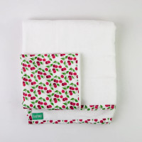 Serviette de Bain - Harmonie - Cerise 