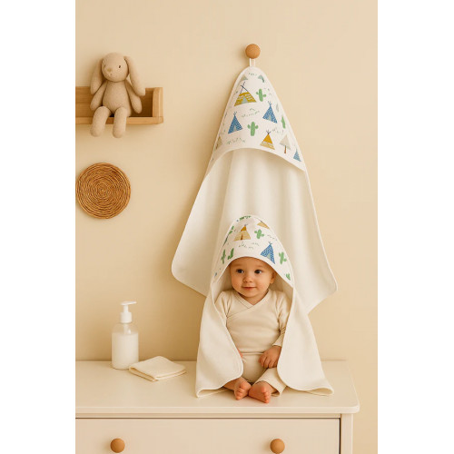 Serviette de Bain - Harmonie- Tipi ⛺️ Serviette de Bain - Harmonie- Tipi ⛺️