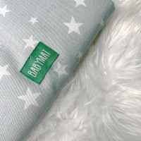 Tapis à langer - Petit coton - Étoile Bleue