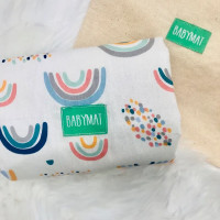 Tapis À Langer - Rainbow Bleu