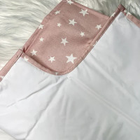 Tapis à langer- Petit Coton- Étoile Rose