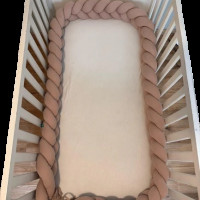 Tour de lit tressé - Beige Clair