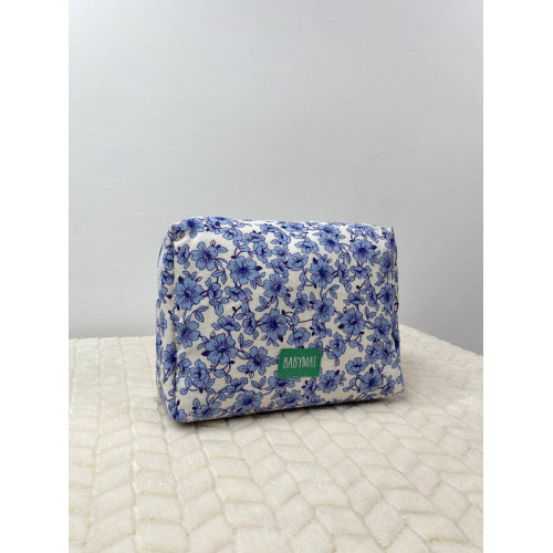 Trousse - Fleurs Bleues Trousse - Fleurs Bleues