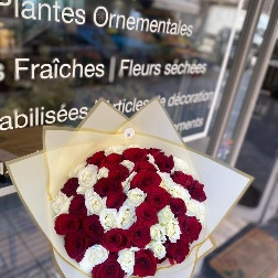 Bouquet De 50 Roses Mix 