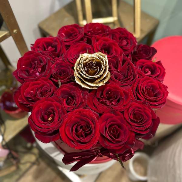 Box love avec central doré