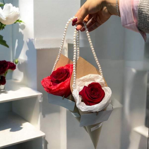 Un Cornet d’amour avec perle Un Cornet d’amour avec perle